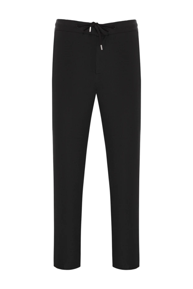 Қара жүннен және кашемирден тігілген ерлер шалбары - фото 1