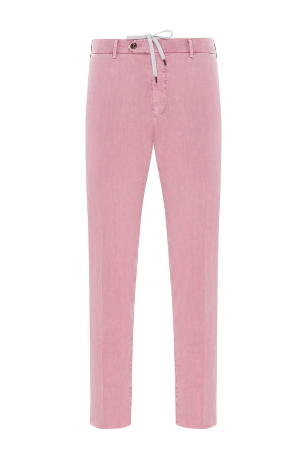 Жазғы қызғылт ерлер шалбары иірілген жіппен
- фото 1