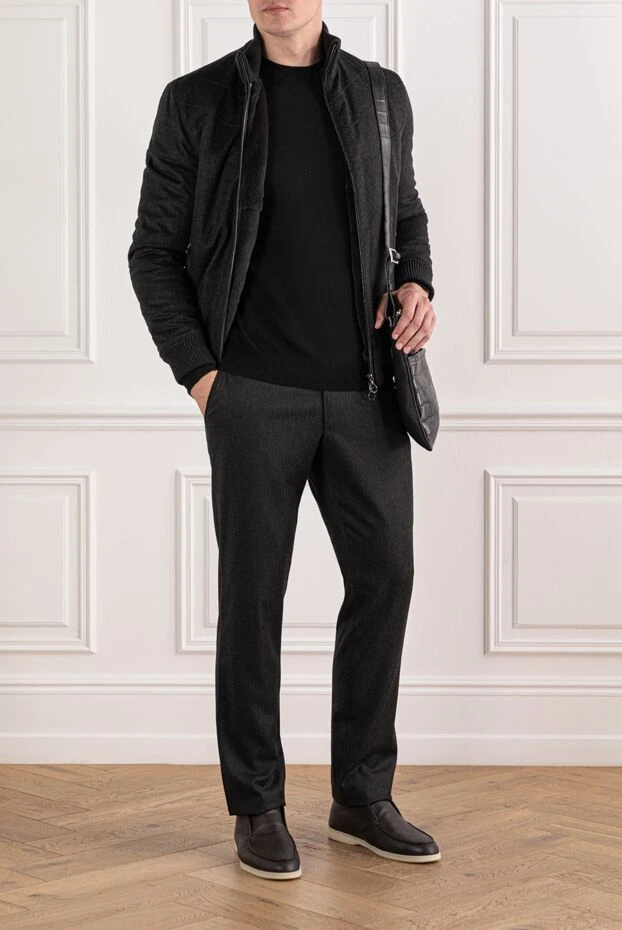 Cesare di Napoli дөңгелек мойынды қарапайым қара ерлер секіргіші 190400 - фото 2