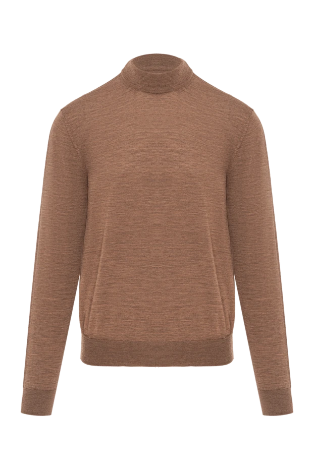 Жоғары жағасы бар жұмсақ жіптен жасалған секіргіш, кофе - фото 1