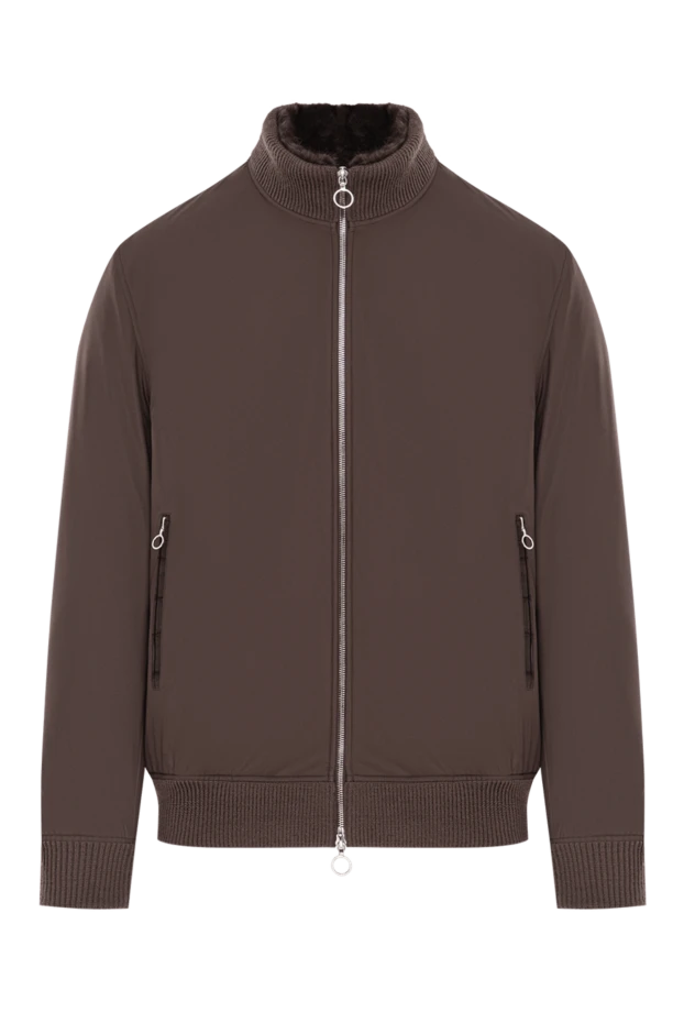 Қолтырауын терісінен тігілген үлбірі астарлы сыдырмалы күрте
- фото 1