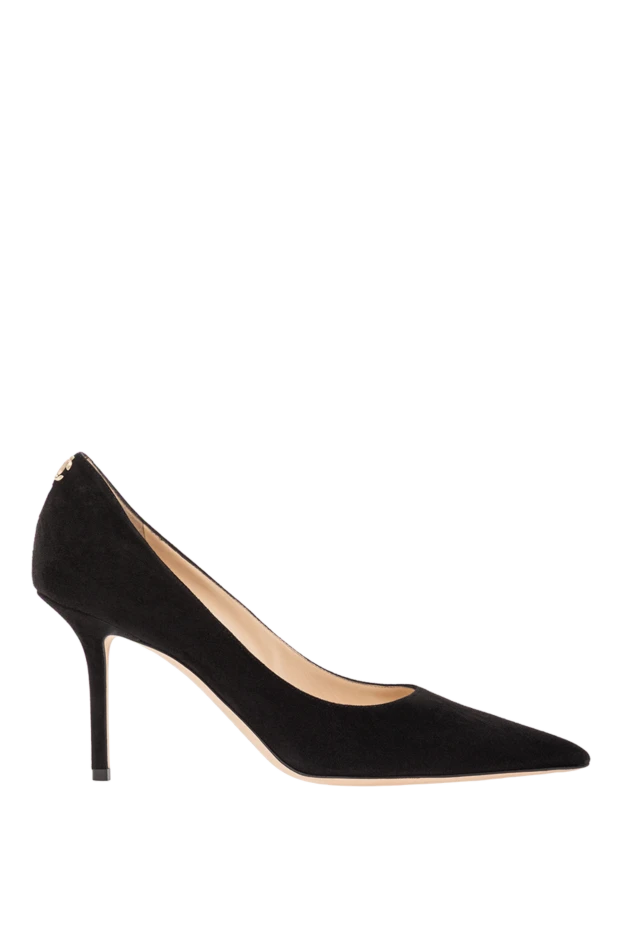 Love 85 қара күдері ұштары бар әйелдер аяқ киімдері - фото 1