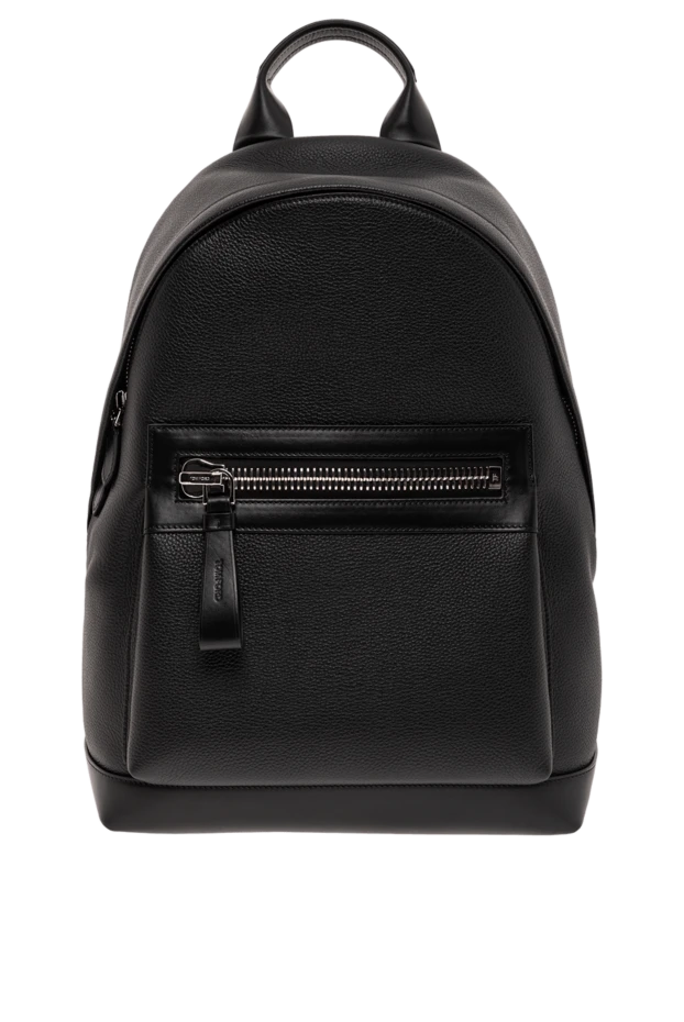 Рюкзак Buckley из натуральной черной кожи с пряжкой
- фото 1