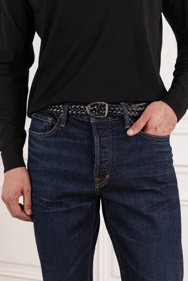 Tom Ford versatile braided leather belt for modern wear 190561 - photo 3