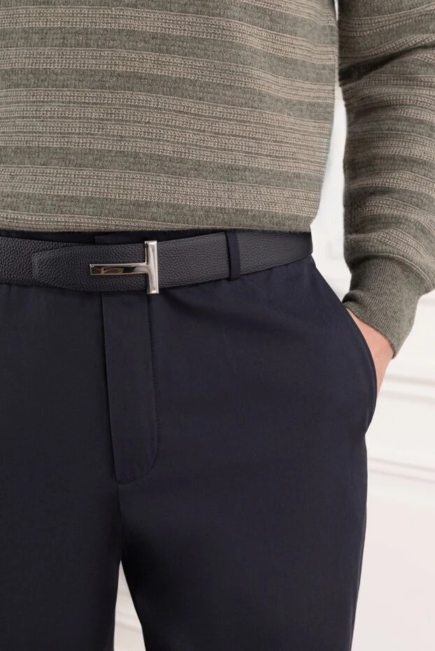 Tom Ford черный ремень из зернистой кожи с т-образной пряжкой
 190562 - фото 2