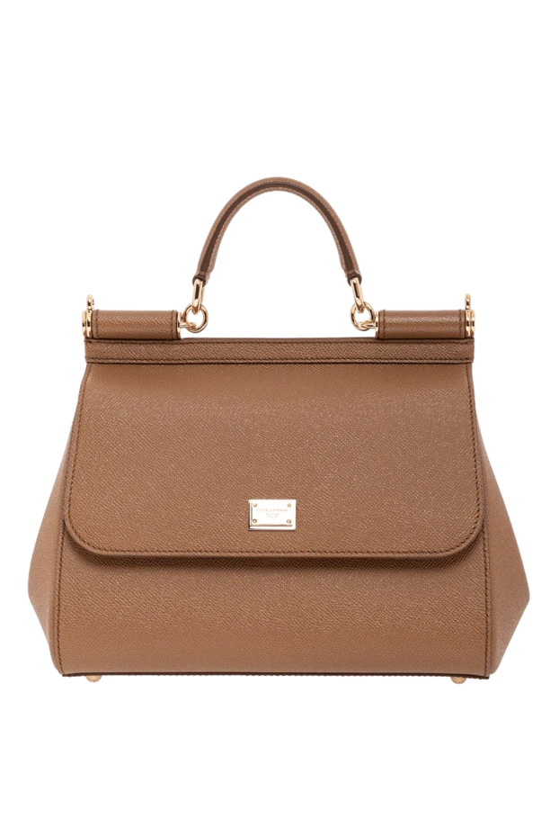 Large Sicily bag with short handle in Dauphine embossed leather
- photo 1