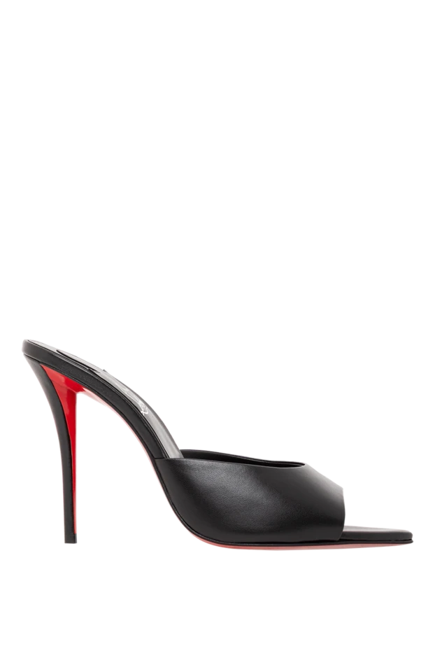 Мюли Miss Z на шпильке 100 из кожи ягненка наппа - фото 1