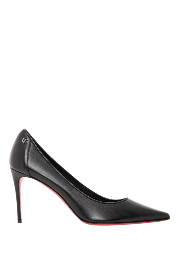 Спорттық Кейттің жылтыр қара қозы наппа былғары қалалық аяқ киімі - фото 1