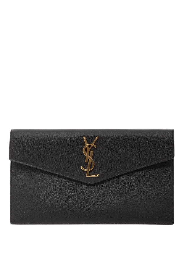 Saint Laurent small envelope clutch with a flap and an image of cassandra 190917 - photo 1