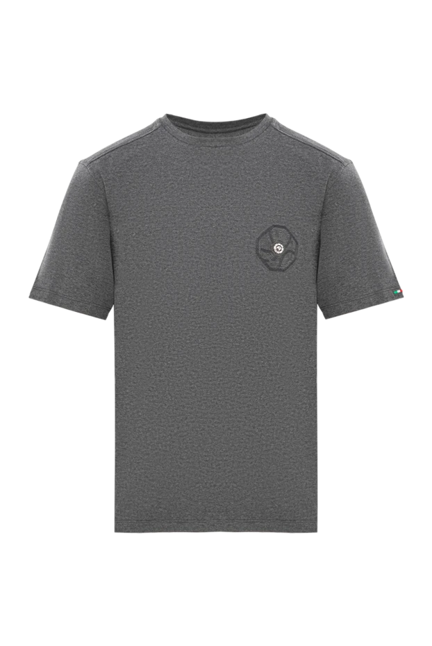 Stefano Ricci premium cotton t-shirt with minimalist detailing on the chest 191062 - photo 1