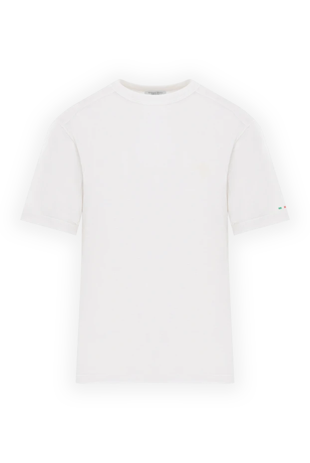 Stefano Ricci ivory t-shirt with a delicate texture
191071 - photo 1