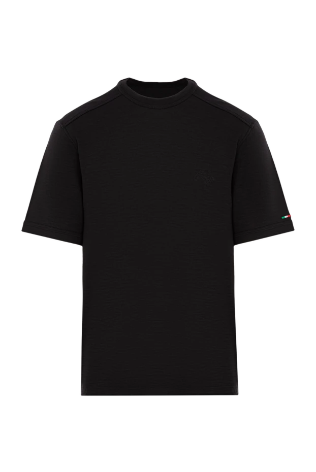 A basic T-shirt with embossed detailing and Italian trim.
- photo 1