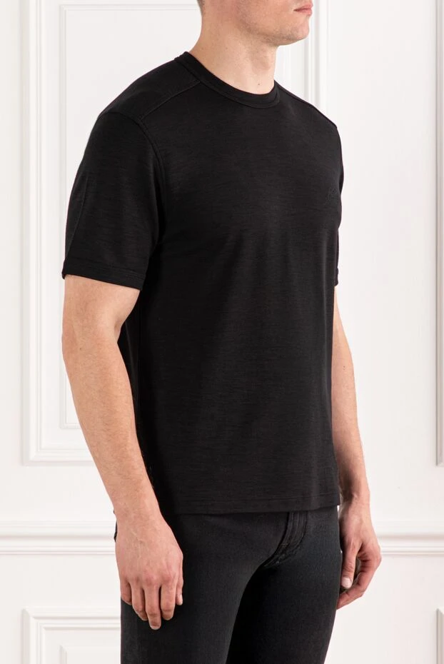 Stefano Ricci a basic t-shirt with embossed detailing and italian trim.
 191073 - photo 3