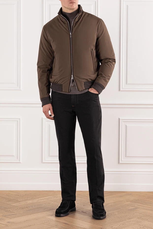 Lenoci insulated chocolate-colored jacket with soft lining 191130 - photo 2