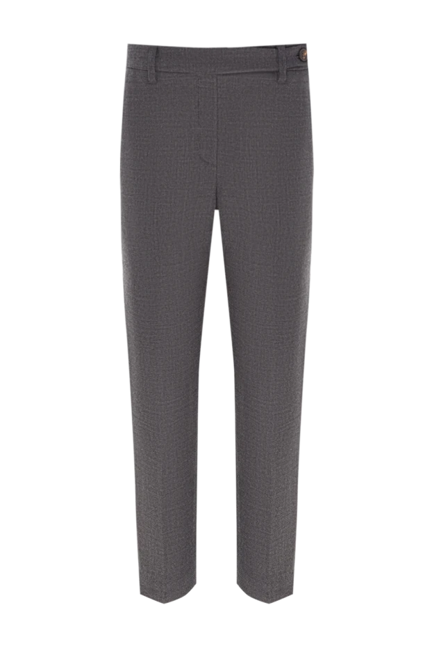 Классические шерстяные брюки на каждый день - фото 1