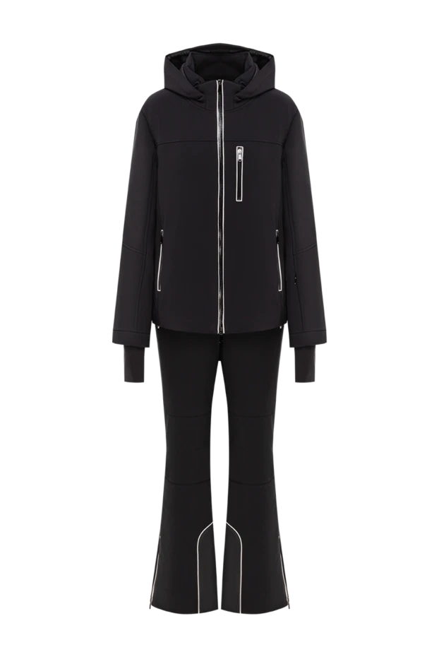 Mountain walking suit, black, made of membrane fabric with insulation - photo 1