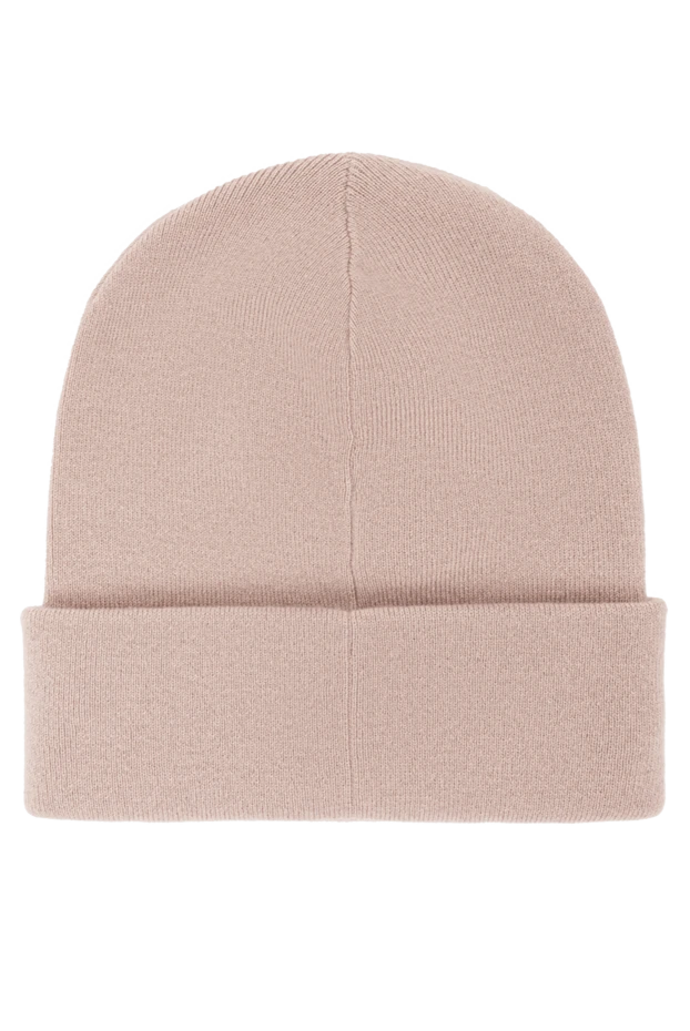 Brunello Cucinelli cashmere beanie hat in soft beige color 191351 - photo 3