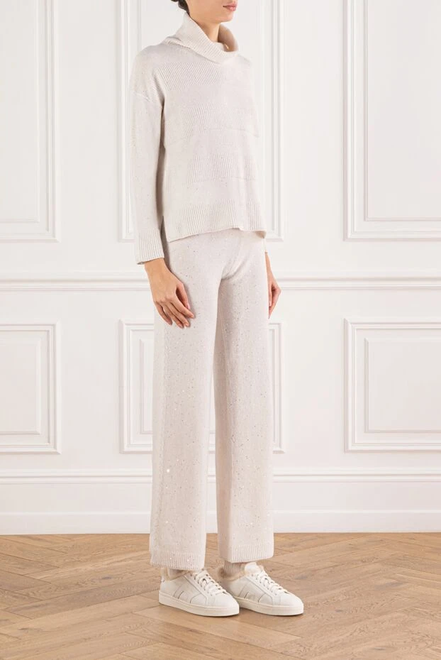 D.Exterior warm cashmere wool walking suit with an emphasis on texture 191393 - photo 3