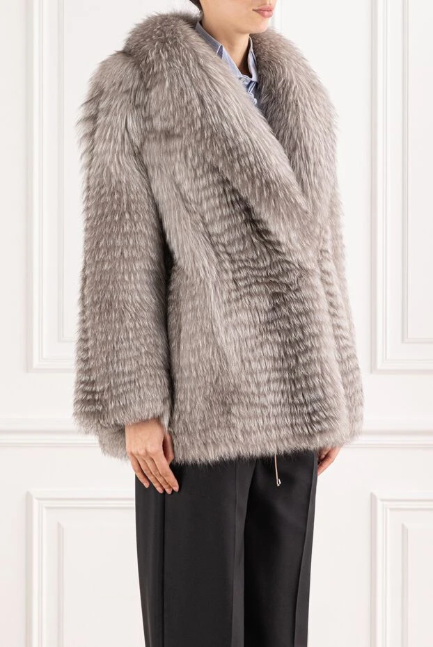FG Furs a fox fur coat with thick, shiny fur 191564 - photo 3
