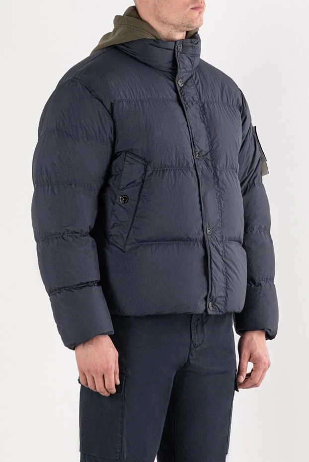 Stone Island минималистік дизайндағы және көлемді фигурасы бар қысқа төменгі күрте.

 191576 - фото 3