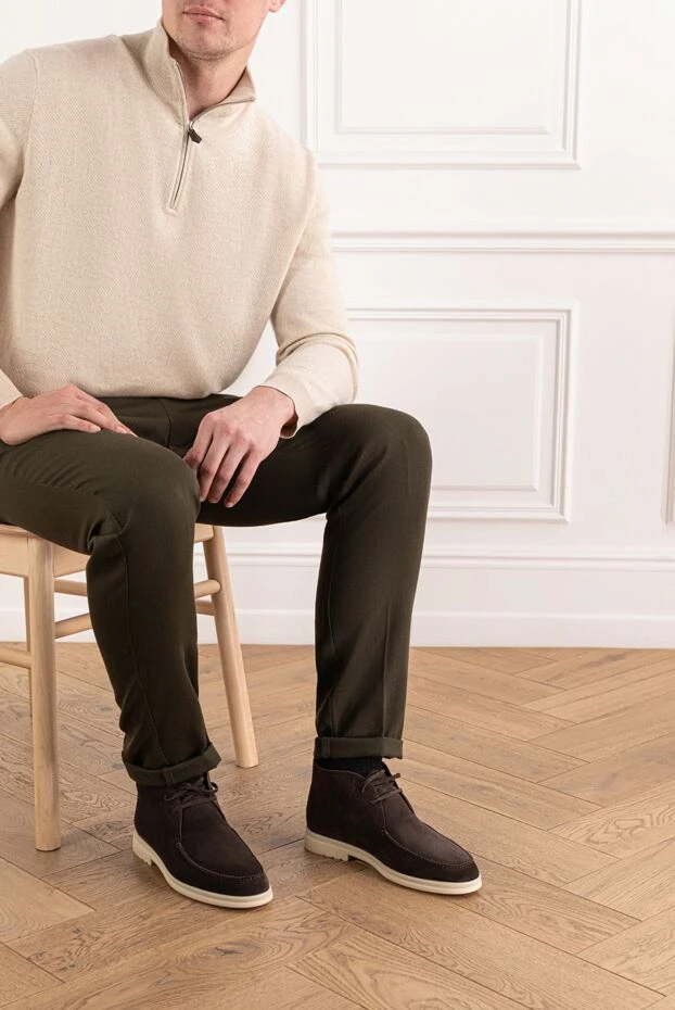 Су өткізбейтін бұзау терісінен жасалған етік

 - фото 2