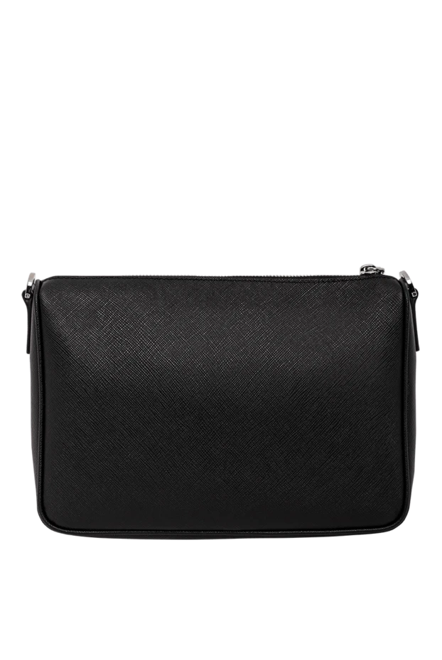 Prada мужская сумка через плечо из сафьяновой кожи 191603 - фото 3