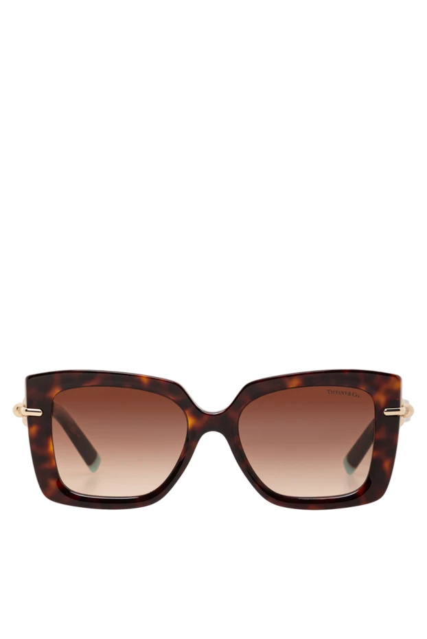 Square sunglasses with tortoiseshell frames - photo 1