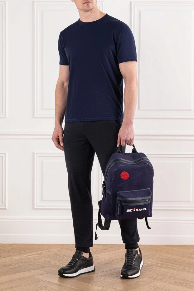 Svevo брюки хлопковые узкие с плотной фактурой ткани 191683 - фото 2