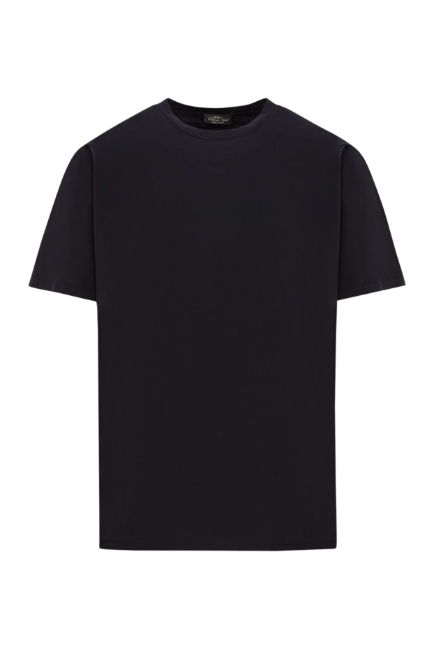 Black T-shirt with a tight, even weave - photo 1