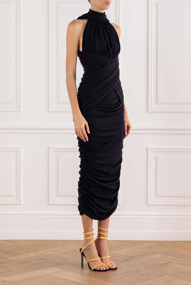 Balmain a sleeveless dress in soft wool with a draped silhouette.
 191710 - photo 3