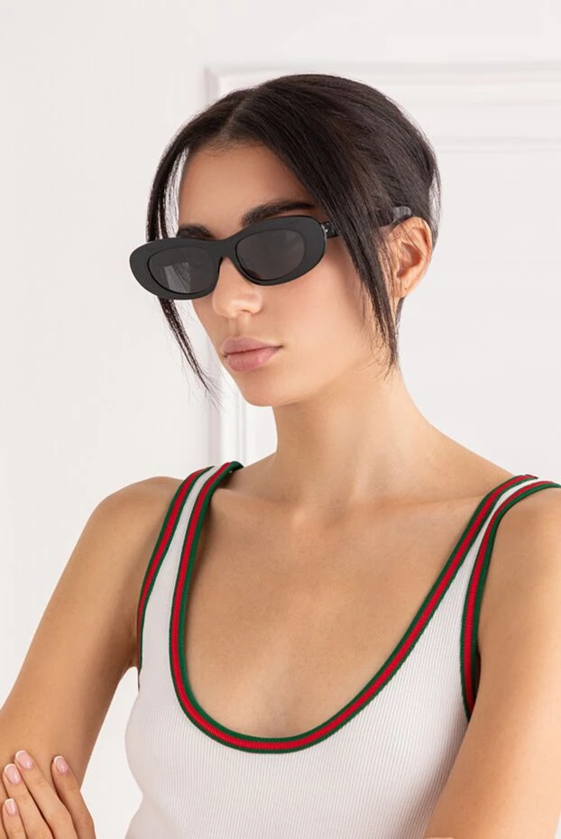 Celine 3 нүктелі қара күннен қорғайтын көзілдірік 191751 - фото 2