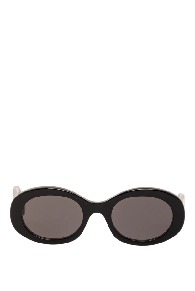 Солнцезащитные очки Triomphe 01 в черном ацетате - фото 1