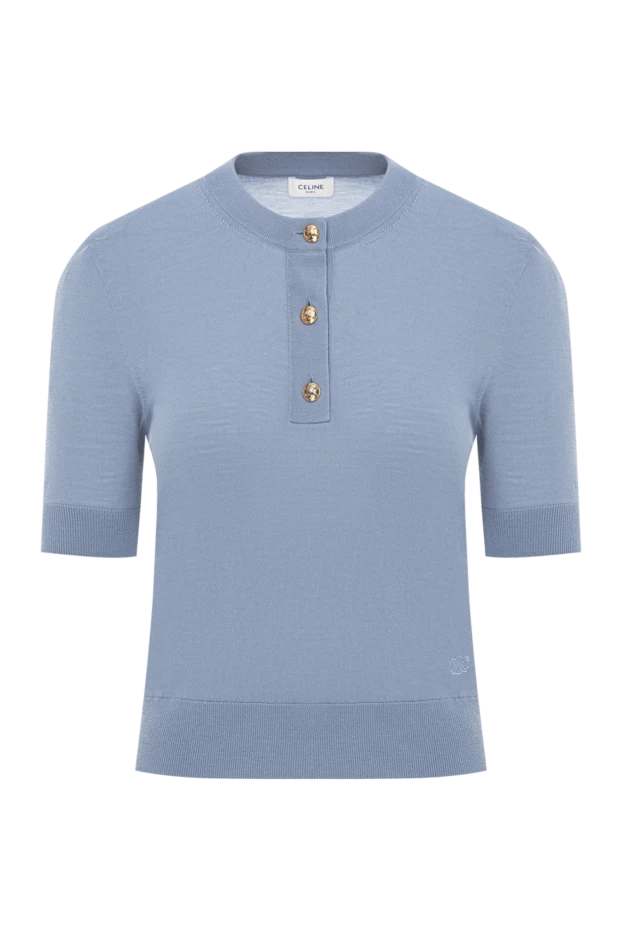 Ашық көк түсті Triomphe жұқа жүннен жасалған мойын полосы
- фото 1