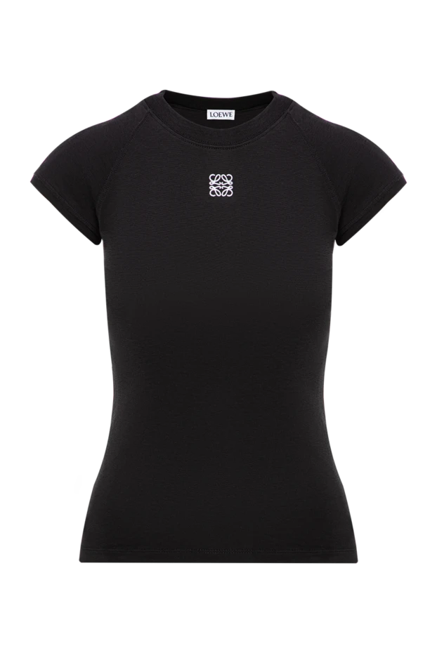 Black Small Fit Anagram T-Shirt for Women - photo 1