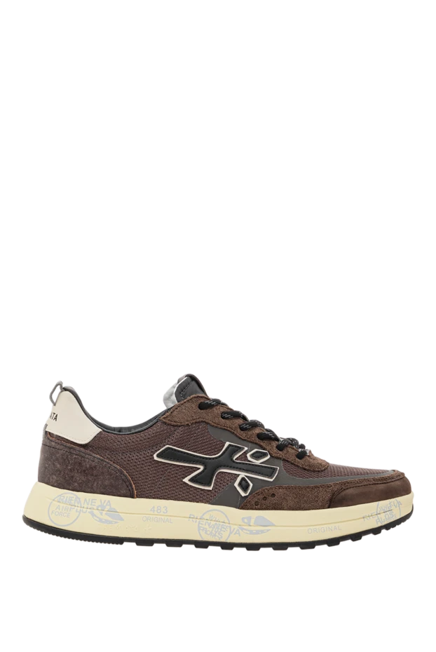 Контрасты табаны және графикалық екпіні бар қоңыр Nous кроссовкалары
- фото 1