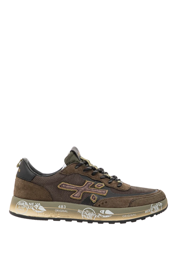 Men's Nous sneakers with a contrasting sole and suede inserts
- photo 1