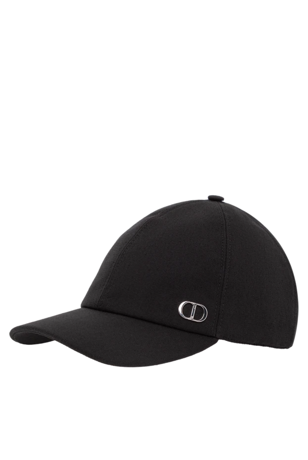 Dior күміс cd бар қара мақта қалпақ
 191887 - фото 3