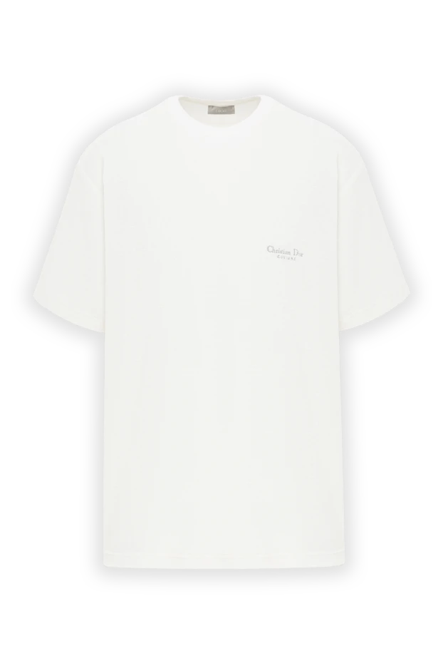 Кутюр логотипімен кестеленген ақ футболка.
- фото 1