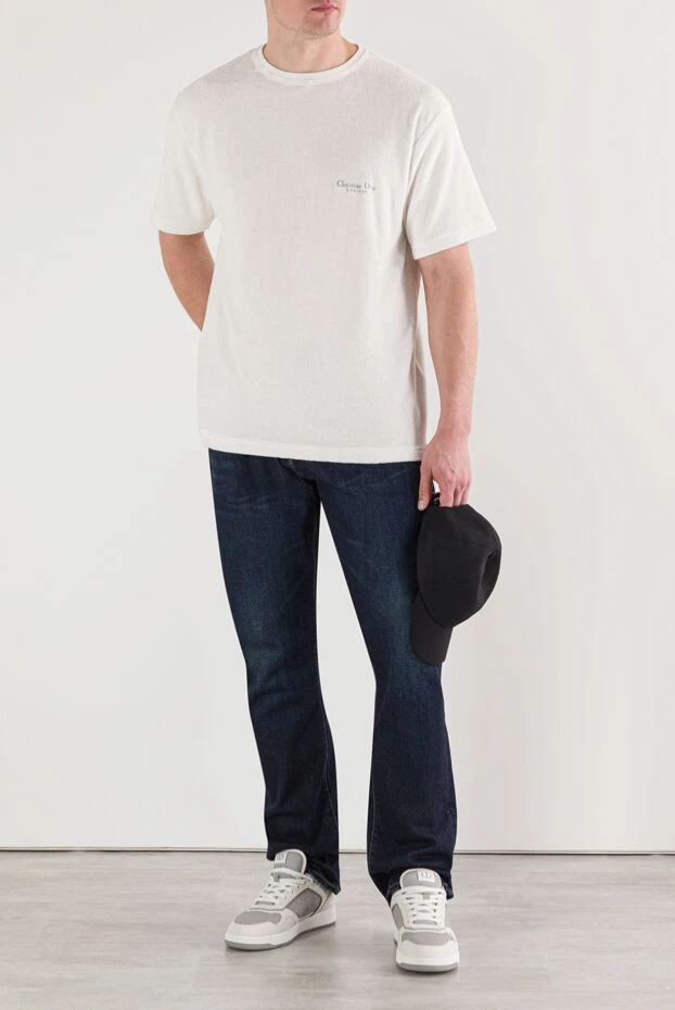 Dior white t-shirt with embroidered couture logo.
191891 - photo 2