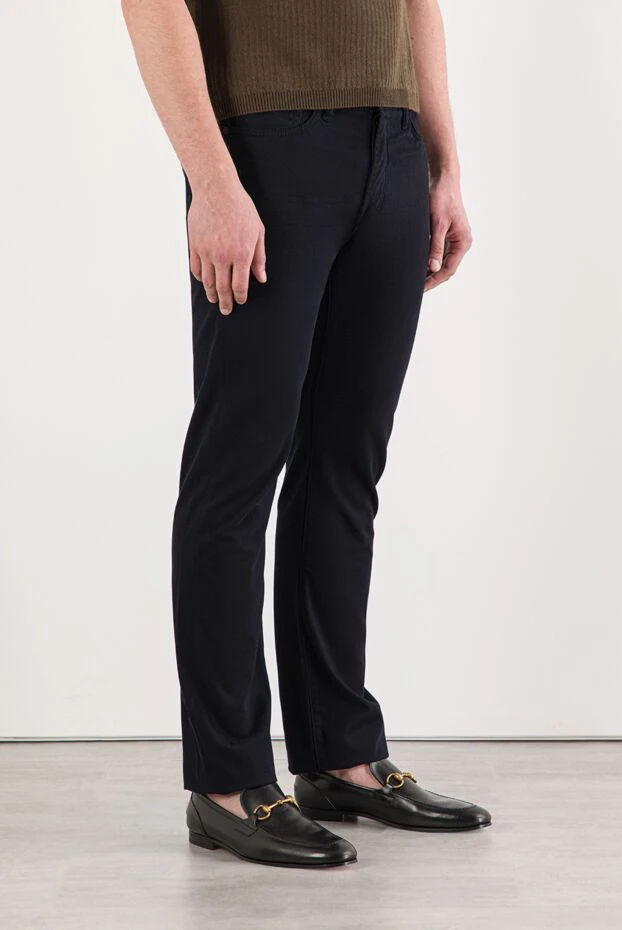 Tom Ford мужские темно-синие джинсы из хлопка прямые 191893 - фото 3