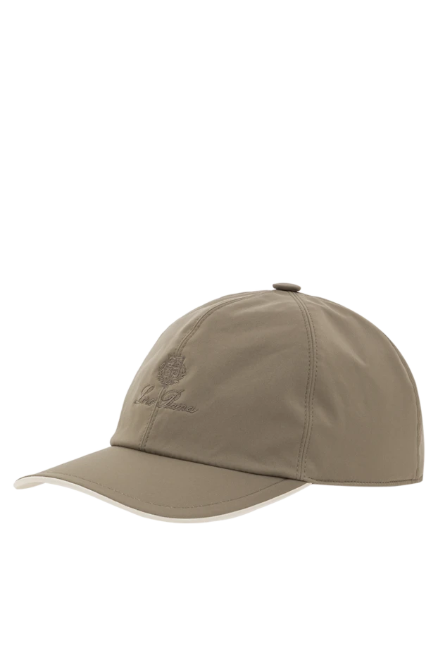 Loro Piana wind green microfiber six-piece baseball cap 191937 - photo 3