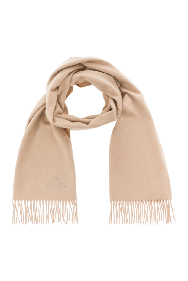 Эксклюзивті Loro Piana «frisson» әрлеуі бар үлкен кашемир шарфы - фото 1