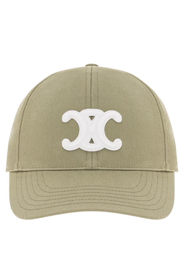 Бейсболка Triomphe из хлопкового габардина зеленая
- фото 1