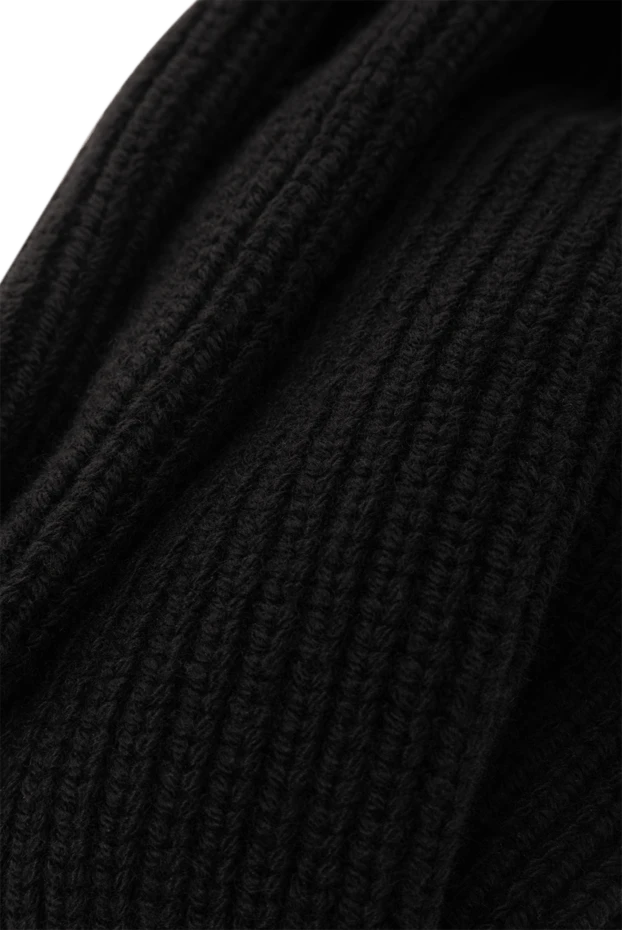 Celine triomphe логотипі бар қара кашемир шарфы 191971 - фото 3