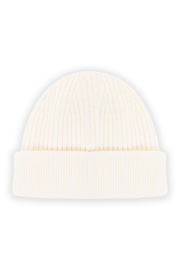 Loewe орташа салмақты ақ қырлы жүннен жасалған қалпақ 191977 - фото 3