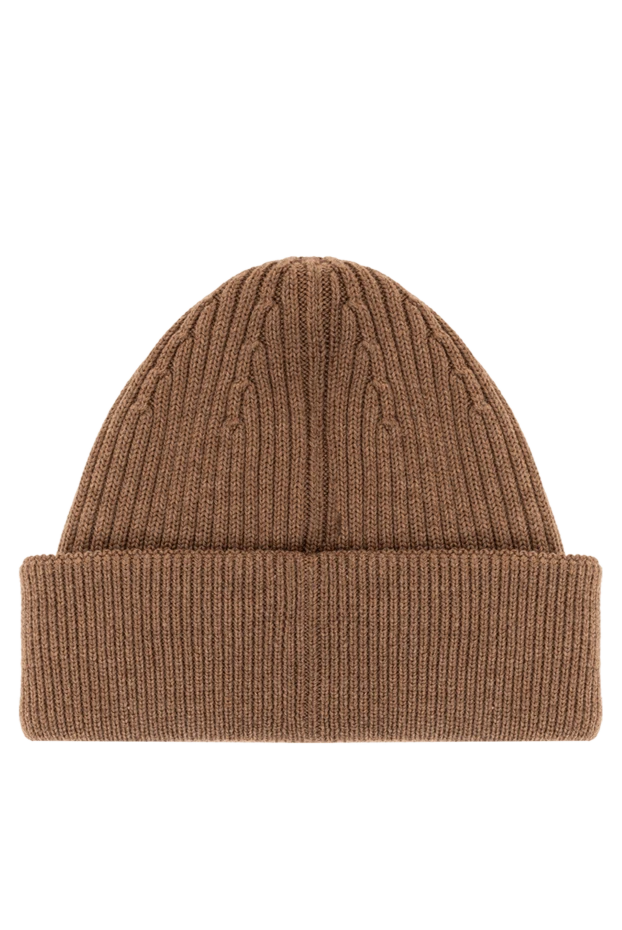 Loewe орташа салмақты қоңыр қырлы жүннен жасалған шляпа 191979 - фото 3