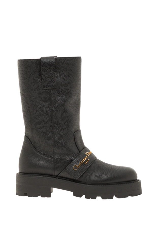 D-Quest қара дәнді бұзау терісінен жасалған етік - фото 1