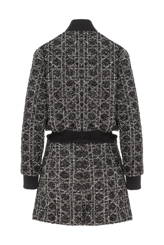 Dior black and white macrocannage tweed shorts suit 192025 - photo 2