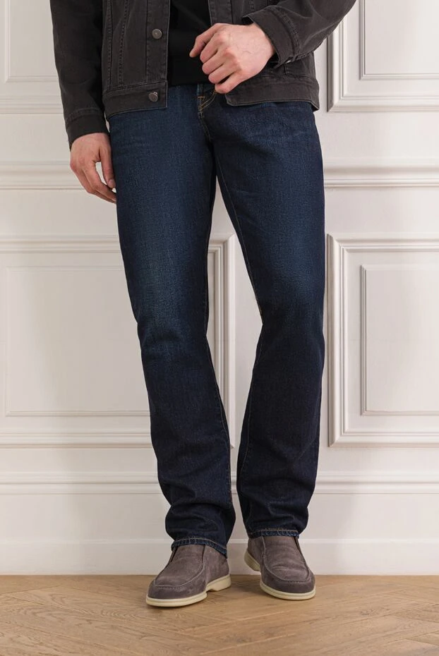 Үстіңгі жағы жұмсақ және жеңіл табаны бар күлгін күдері лоферлері - фото 2