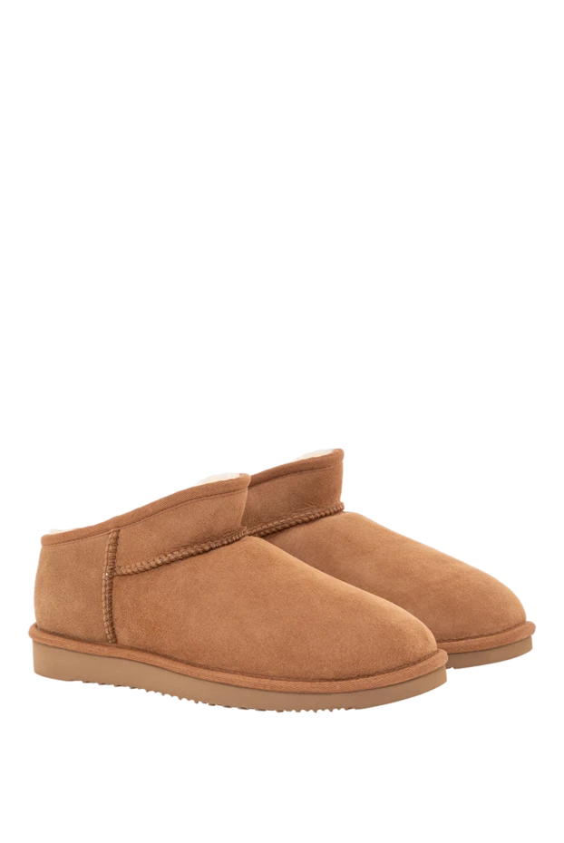 Marina Torres women's short brown sheepskin ugg boots 192051 - photo 3